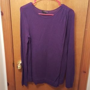Deep purple sweater